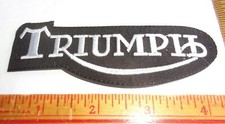 Triumph logo patch vintage