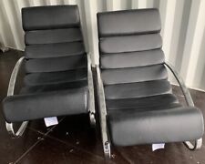 Dwell Bruco Rocker Chair (x2 Black)