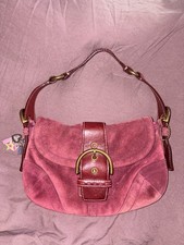 Vintage Coach Y2k Suede Mini