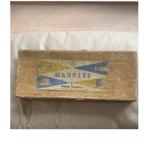 Marples vintage wood chisel - vintage,