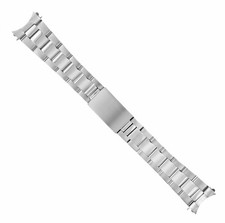 OYSTER WATCH BAND  BRACELET FOR ROLEX DATEJUST EXPLORER SHINY/MATTE S/STEEL 20MM