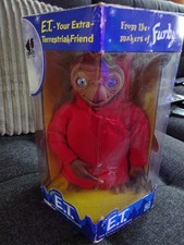 Tiger E.T. Extra Terrestrial Talking Interactive Furby Vintage Toy 2000 Untested
