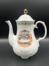 The Tales of Honeysuckle Hill, Teapot, by Regency Fine Arts, 14 cm tall.