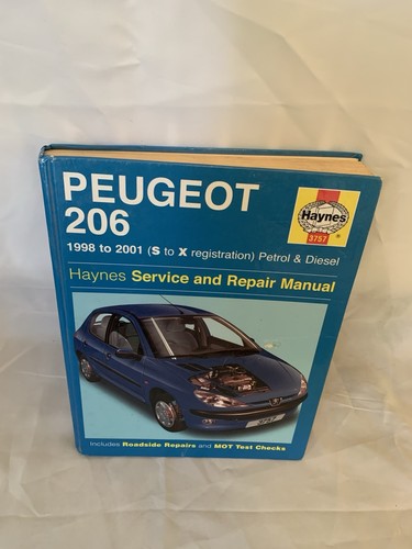 Haynes workshop book peugeot - haynes,