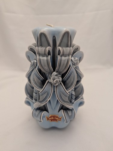 Hand carved candle ribbon - carved,