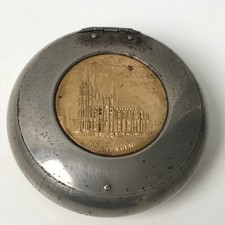 Antique WW2 metal round Snuff