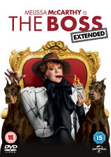 The Boss DVD (2016) Melissa McCarthy, Falcone (DIR) cert 15 Fast and FREE P & P