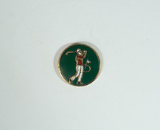 Vintage Green Golfer Golf Pin