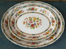 2 Creampetal OVAL PLATTERS
