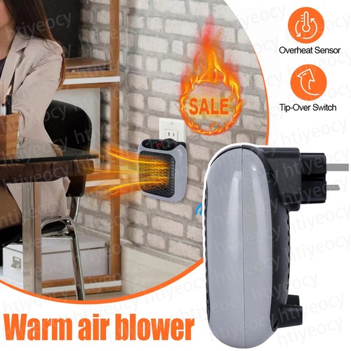 Mini heater fan - wall, plug