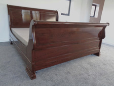 SIMON HORN SLEIGH BED AND BASE