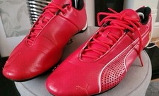 Puma Ferrari Trainers Scuderia Drift Cat Delta Red Mens Sneakers Shoes UK 10