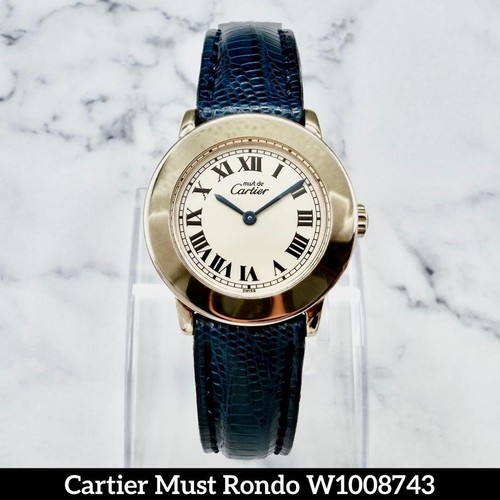 Cartier ronde must - cartier, de