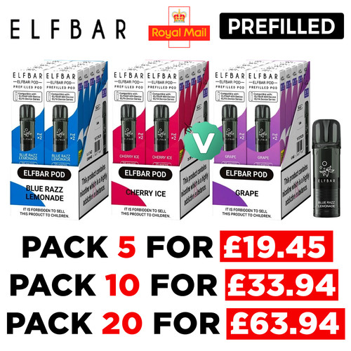 Elf bar 600 prefilled - pods, |