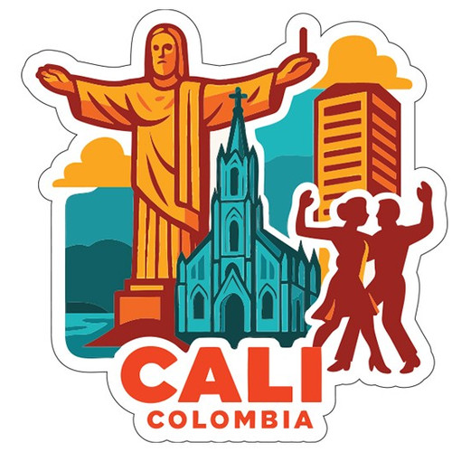 Cali colombia sticker decal - cali,