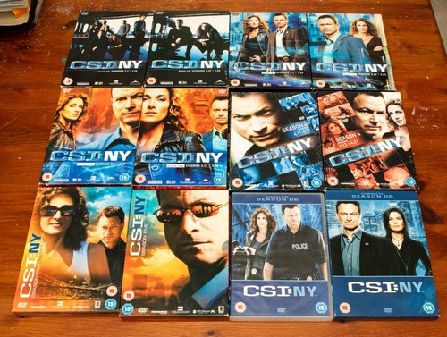 Csi seasons 8 - ny:, dvd