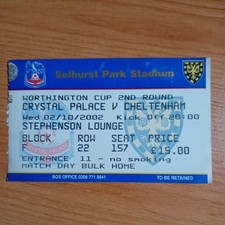 Ticket : 2002/2003 2/10/02