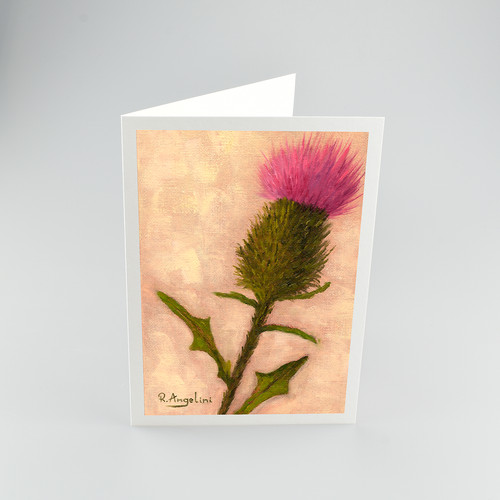 Scottish thistle flower - thistle,