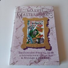 MARVEL MASTERWORKS VOL 21 Fantastic Four Comics Gold Foil Variant HC 