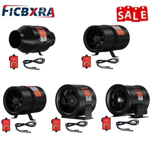 12 in exhaust - 4/6/8/10/12, fan