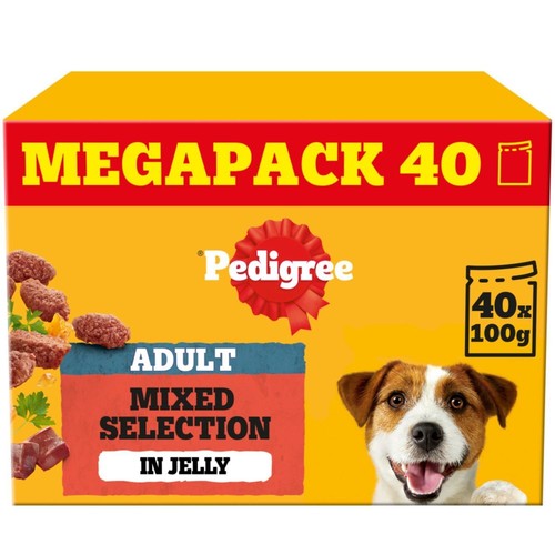 120 100g pedigree adult wet - x,