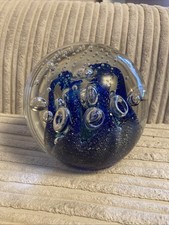 Large 12cm tall  Heavy Clear