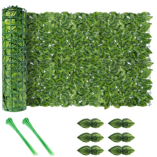 Artificial ivy leaf hedge - artificial,