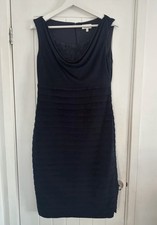 Linea Women’s Navy Elegant Evening Dress Size 14