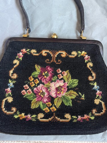 Vintage 1960s needlepoint - vintage,