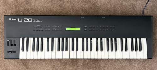 Roland u20 pcm keyboard - rs-pcm, keyboard.