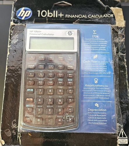Financial calculator 10bii - hp,