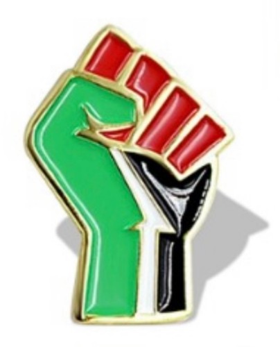 Free palestine enamel pin - free,