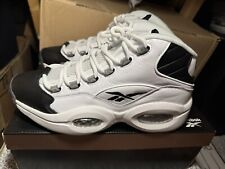 Reebok Question Mid White/Black Allen Iverson AI UK8.5 Worn Once.  Why Not Us?