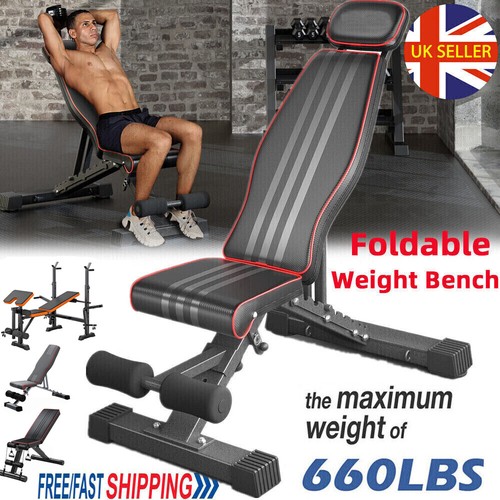 Foldable weight bench - foldable,