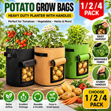 Potato Grow Bags 1 2 4 Pack