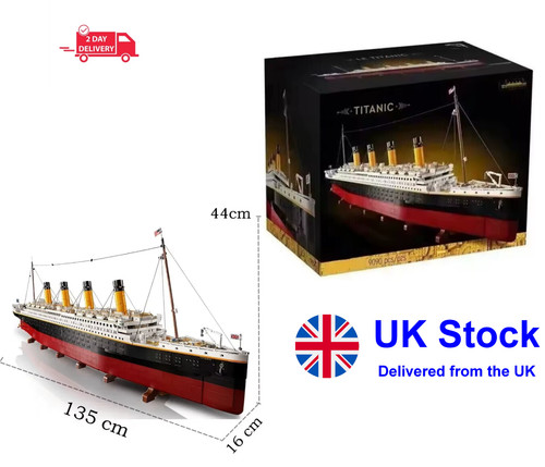 Titanic building blocks - building,
