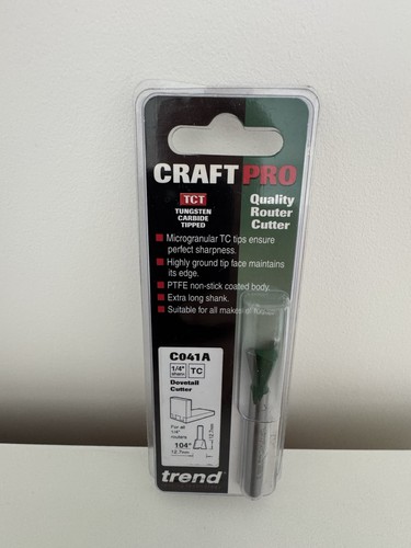 Trend c041ax1 4tc 4 - 1/4", shank