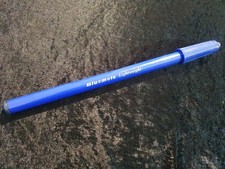 Vintage Blue Bluemels lightweight bicycle hand pump retro bike English Eroica