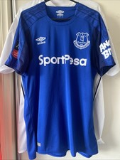 Everton Match Worn Shirt JonJoe Kenny Player Issued FA Cup