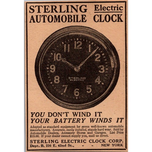 Sterling electric clock corp - sterling,