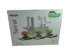 DEXAM Spiral Fruit Vegetable Spiralizer Slicer Cutter Chopper Shred Unused 