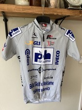 Giordana Men’s Short Sleeve Full Zip Cycling Jersey Pinarello Medium Multi Logo