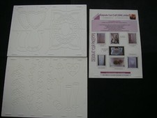 Keepsake Glitter Girls THE CELEBRATION Embossing Board WEDDING Love HEARTS  ECon