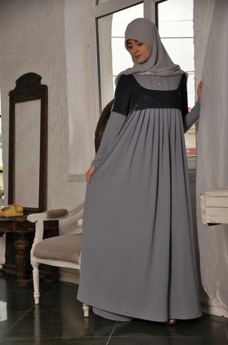Girl hijab long - long, maxi