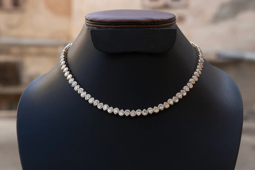 22ct lab created oval bezel - 22ct,
