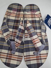 Mens Sketchers Plaid Flip