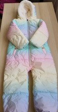 Next Girls Snowsuit age 3-4, Pre-owned.