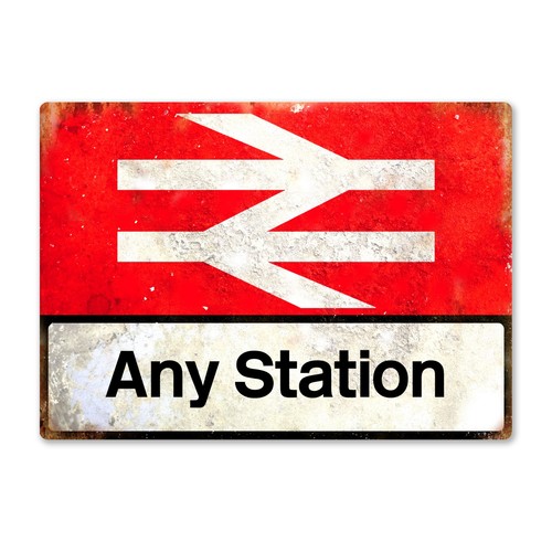 Metal wall sign personalised - sign,