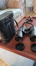 PRINZ 12 X 50 VINTAGE BINOCULARS WITH ORIGINAL CASE