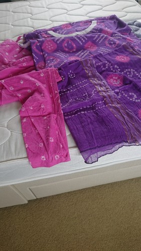 Bandhani salwar kameez - bandhani,